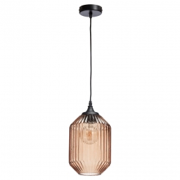 HanglampPaneLichtBruin