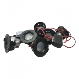 Set6x4WattdimbareledinbouwspotsZwart-2700K