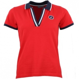 PoloShirtKorteMouwPeakMountainPolomanchescourtesfemmeASFALTE