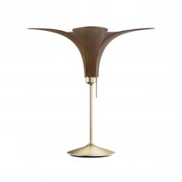 UMAGEJazztafellampdonkereikenmessingvoet