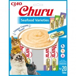 CiaoChuruKatVisSchaaldieren20stuks280gr