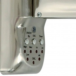 BeaconLightingBeaconwandventilatorBreezechroomkleurighelder41cmstil