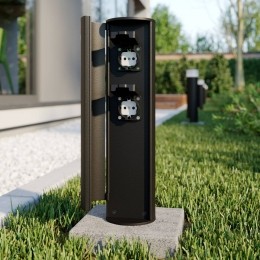 LucandestekkerdoosCorbandeur2stopcontactenIP44