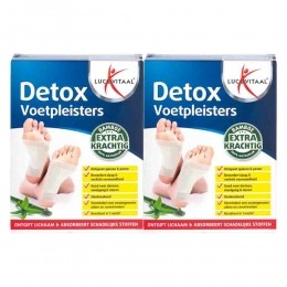2xLucovitaalDetoxVoetpleisters10stuks