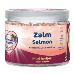 RenskeKattensnackGezondeBeloningHartjesZalm100gr