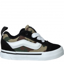 VansKnuSkoolElasticLaceSneakersJongensGroen