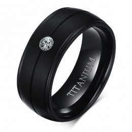 MendesherenringTitaniumBlackZircon-21mm
