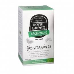 RoyalGreenVitamineD3Biologisch60vegacapsules