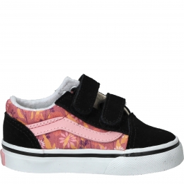VansOldSkoolKlittenbandSneakersMeisjesRoze