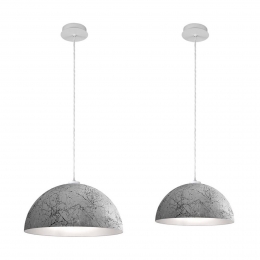 austroluxHanglampCultvintagezilver40cm