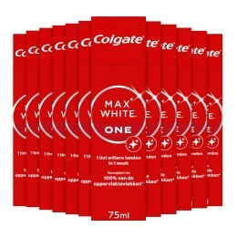 12xColgateTandpastaMaxWhiteOne75ml