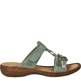 RiekerSlippersDamesGroen