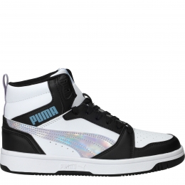 PumaReboundV6MidSpaceBelleSneakersMeisjesZwart