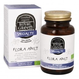 RoyalGreenFloraAdultBiologisch60vegacapsules