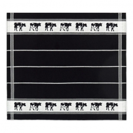 DDDDDTheedoekKoeienZwart-6stuks