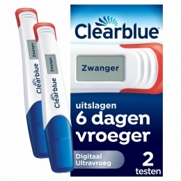 ClearblueZwangerschapstestUltravroegDigitaal2stuks
