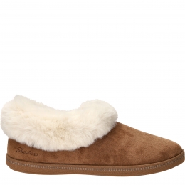 SkechersCozyCampfireWinterNightsPantoffelsDamesCognac