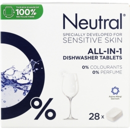 NeutralNeutralVaatwastablettenAllin128stuks