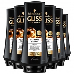 6xGlissConditionerUltimateRepair200ml