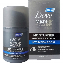 DoveDoveMenCareDagcrmeMoisturiserHydrationBoos-50ML