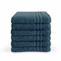 ByrklundHanddoek50x100cm500gramDonkerblauw-6stuks