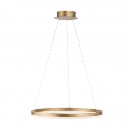 PaulNeuhausLEDhanglampTitus60cmmessingdimbaar