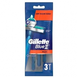 GilletteGilletteBlueIIPlusWegwerpScheermesjesvoorMannen-3stuks