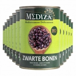 12xMedizaZwarteBonen400gr