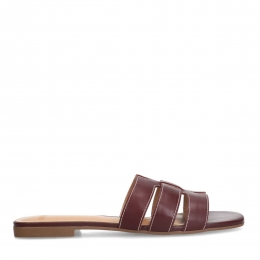 Bordeauxrodelerenslippers