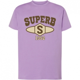 T-shirtKorteMouwSuperb1982SPRBCA-2201-LILAC