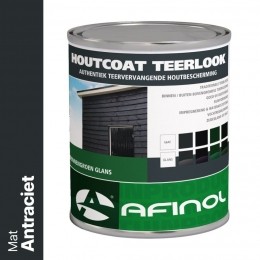 AfinolHoutcoatTeerlookMatAntraciet750ml