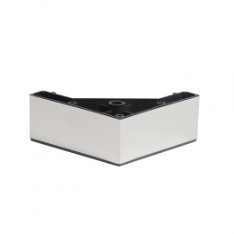 Meubelpootrvslookvierkant12bij12cmenhoogte5cmvankunststof