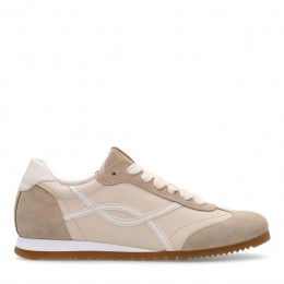 Wittecrmelerensneakersmetbeigesudedetails