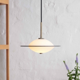 HaloDesignHanglampOrbit24cm-Messing