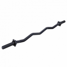 EZCurlStang-Halterstang-Barbell-120cm-30mm-Zwart-GorillaSports