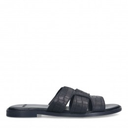 Zwartelerencrocoslippers
