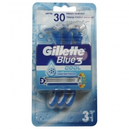 GilletteGilletteBlue3CoolWegwerpmesjes-3Stuks