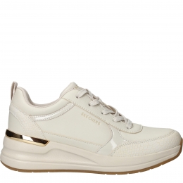 SkechersBillion2FineShineSneakersDamesBeige