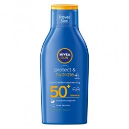 12xNIVEASunProtectHydrateZonnemelkTravelsizeSPF50100ml