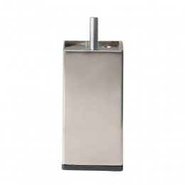 Stalenmeubelpootrvslookvierkant5bij5cmenhoogte10cmM85x5cm
