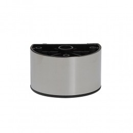 Meubelpootrvslookrond8bij55cmenhoogte5cmvankunststof