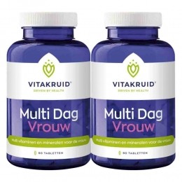 2xVitakruidMultiDagVrouw90tabletten