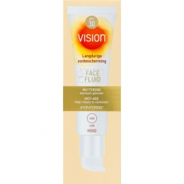 2xVisionZonnebrandFaceFluidSPF3050ml