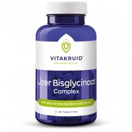VitakruidIjzerBisglycinaatComplex90tabletten
