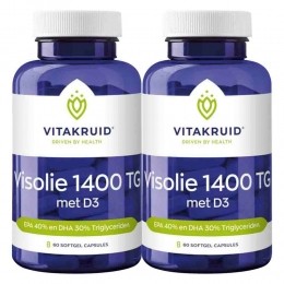2xVitakruidVisolie1400TGMetD360capsules