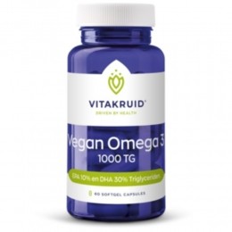 VitakruidOmega-31000TGVegan90capsules