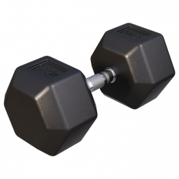 Dumbbell-1x325kg-Gietijzer-Hexagon-Halter-GorillaSports