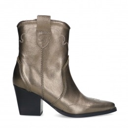 Goudkleurigemetalliclerencowboylaarzen