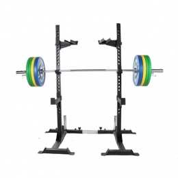 SquatRackmet140kgOlympischeHalterset-Professioneel-PowerRack-HaltermetGewichten-GorillaSports