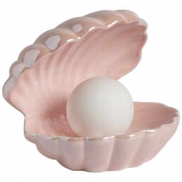 TafellampSchelpRoze
